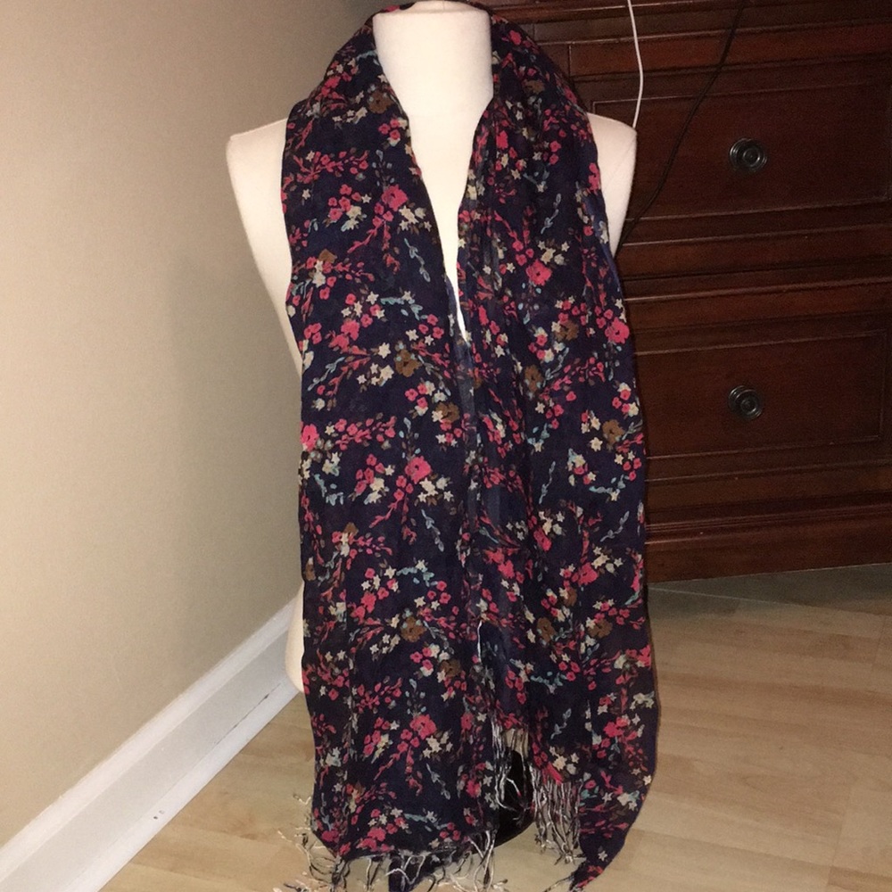 Floral scarf